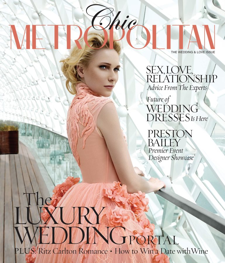 Chic Metropolitan cover, photographed by Adam Browning-Hill